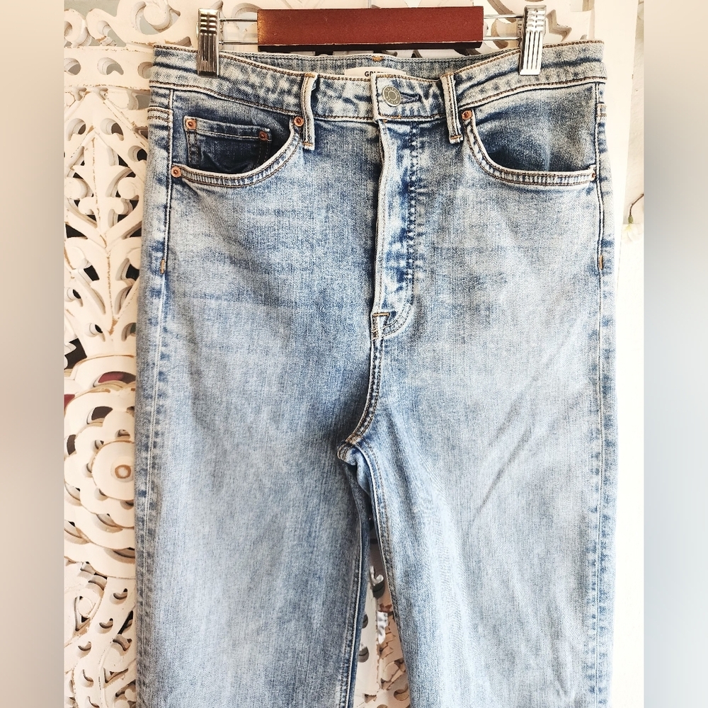 GRLFRND CARLA JEANS GOT TO BE REAL FLARE LEG WOMENS SIZE 29 - Picture 11 of 15